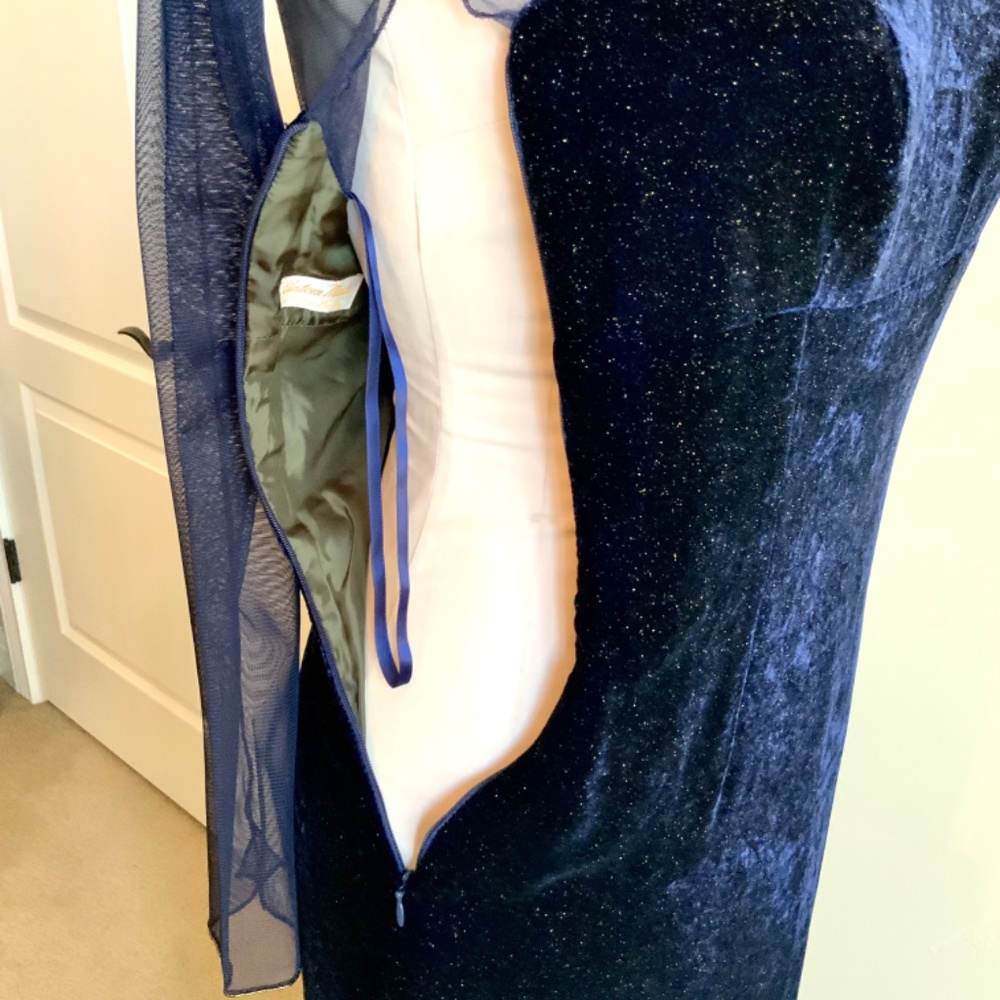 Bob Mackie velvet evening gown - Picture 10 of 13